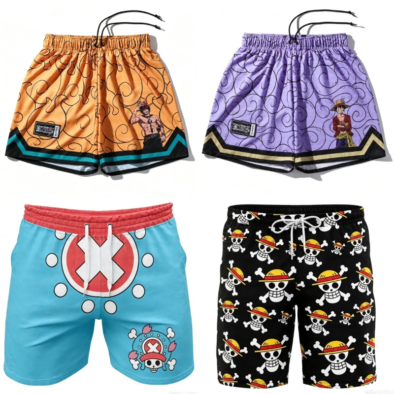 Boyshort Underwear - One Piece Heren Jongens Zomer Strandshorts